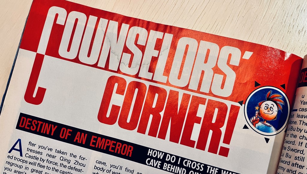 Nintendo Power counselor's corner